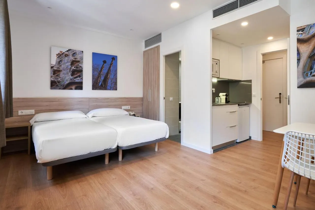 Aparthotel Augusta Barcelona Spanien