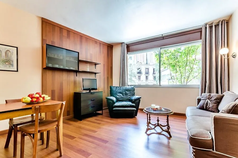 Aparthotel Augusta Barselona İspanya